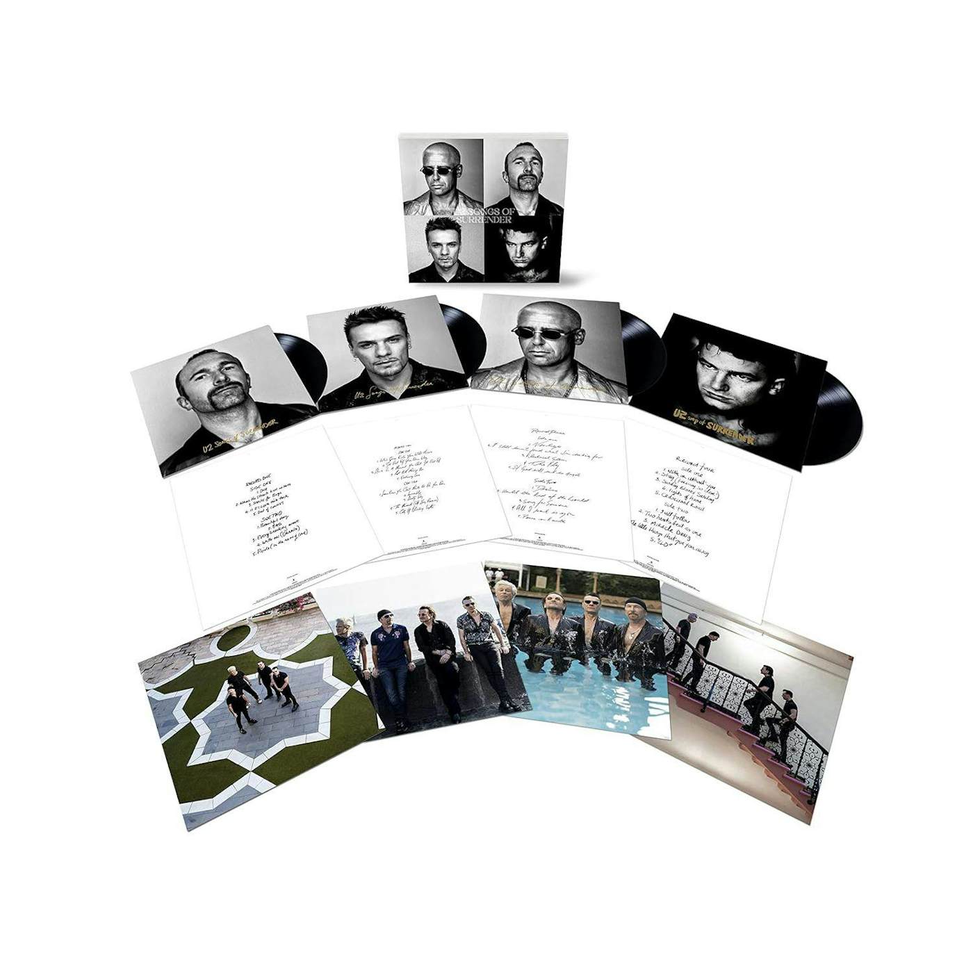 U2 Songs Of Surrender (4LP) (Super Deluxe Collector's Boxset) Vinyl Record