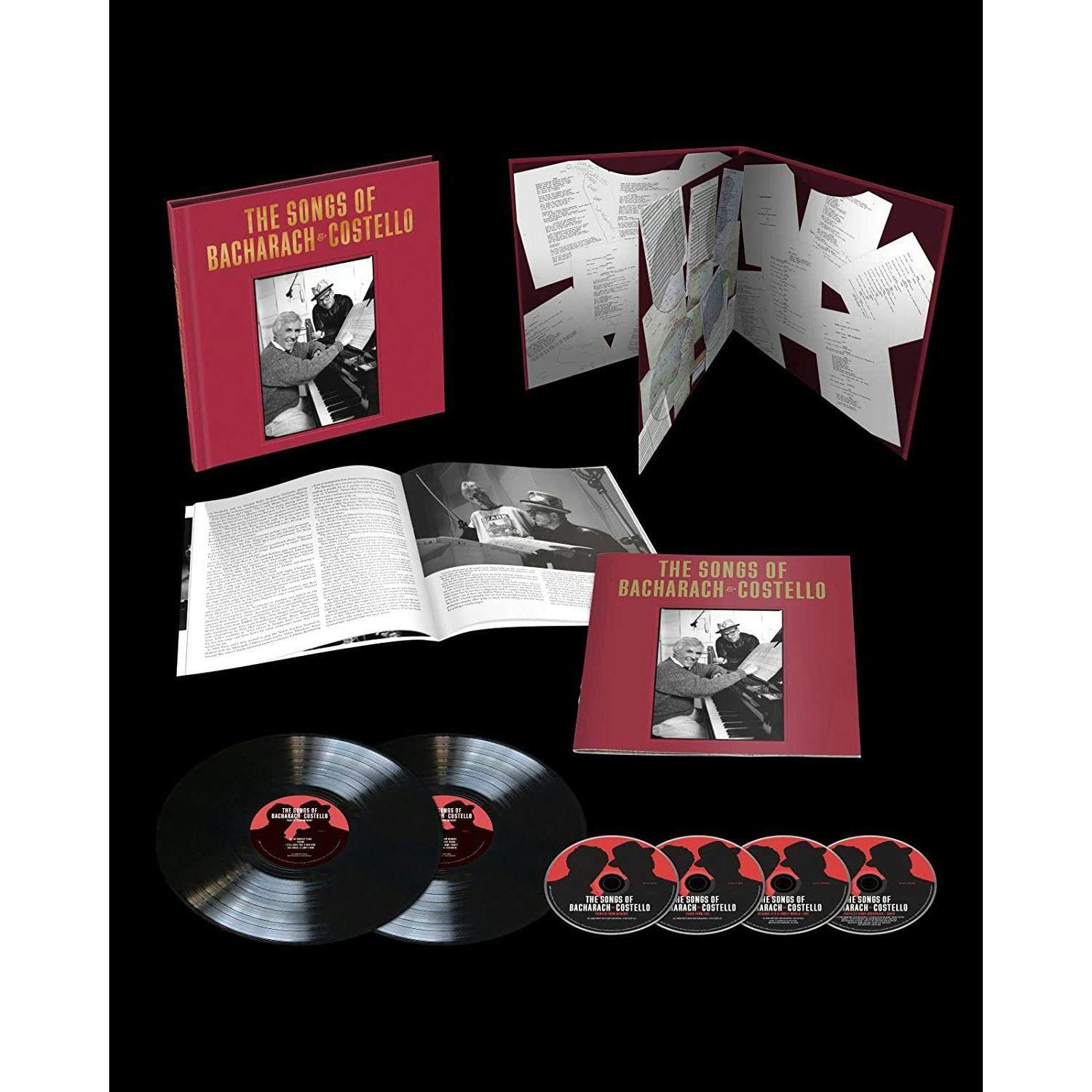 4CD Box Set The Music Of Burt Bacharach