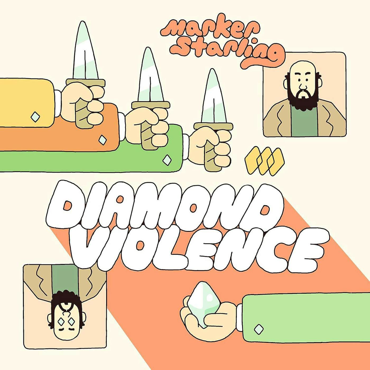 Marker Starling Diamond Violence Vinyl Record