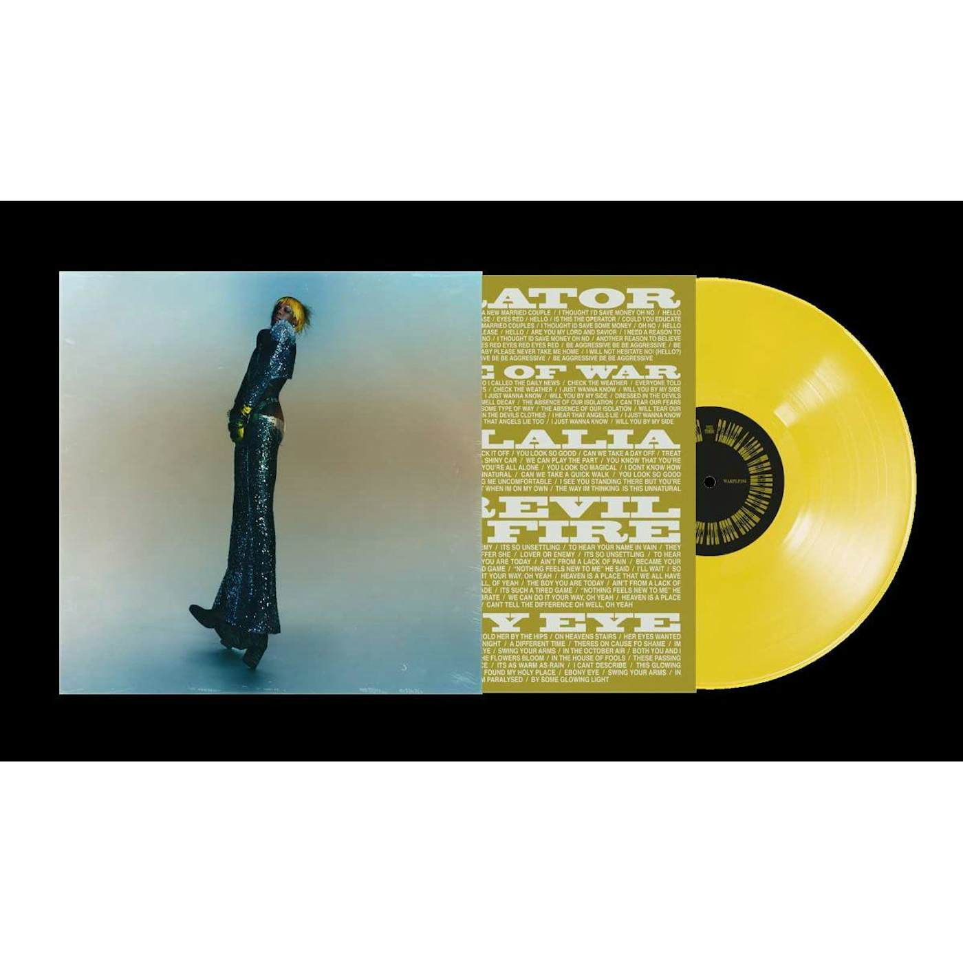 Yves Tumor Praise A Lord Who Chews But Which Does Not Consume; (Or Simply, Hot Between Worlds) [Transparent Yellow] Vinyl Record