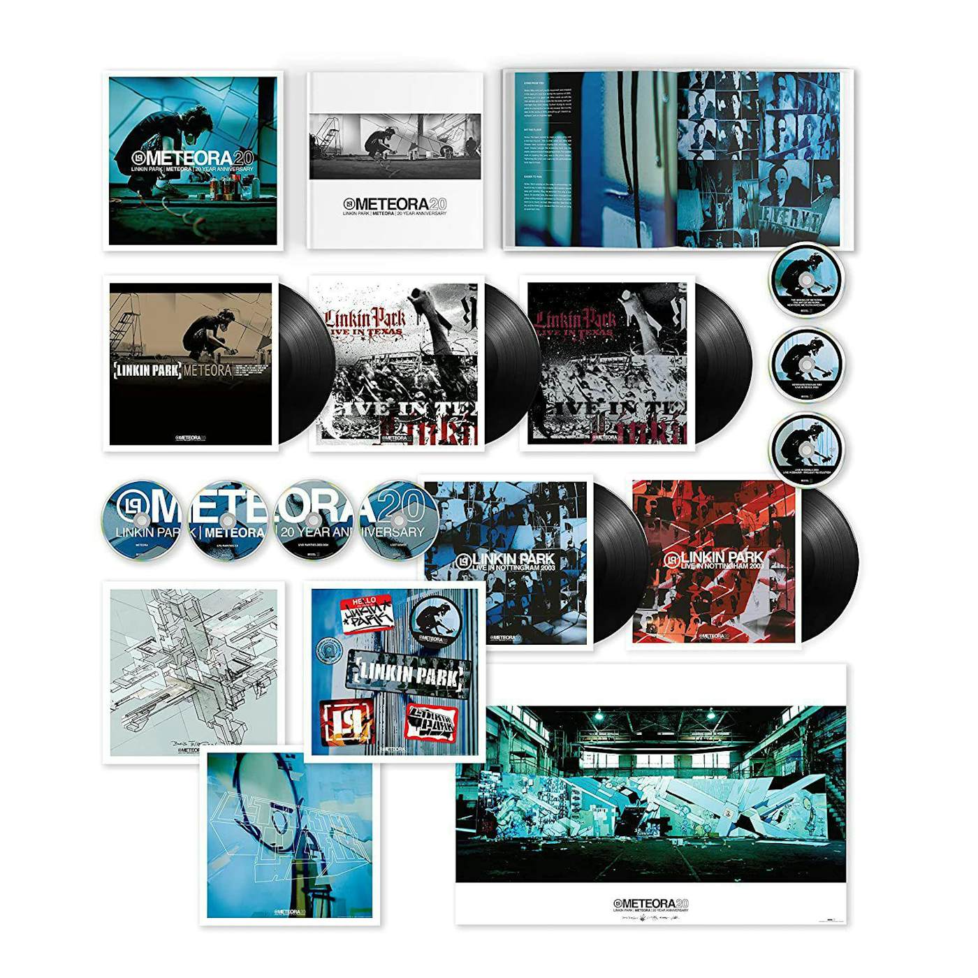 Linkin Park Meteora (20th Anniversary Edition, Deluxe Edition/Box Set) Vinyl Record