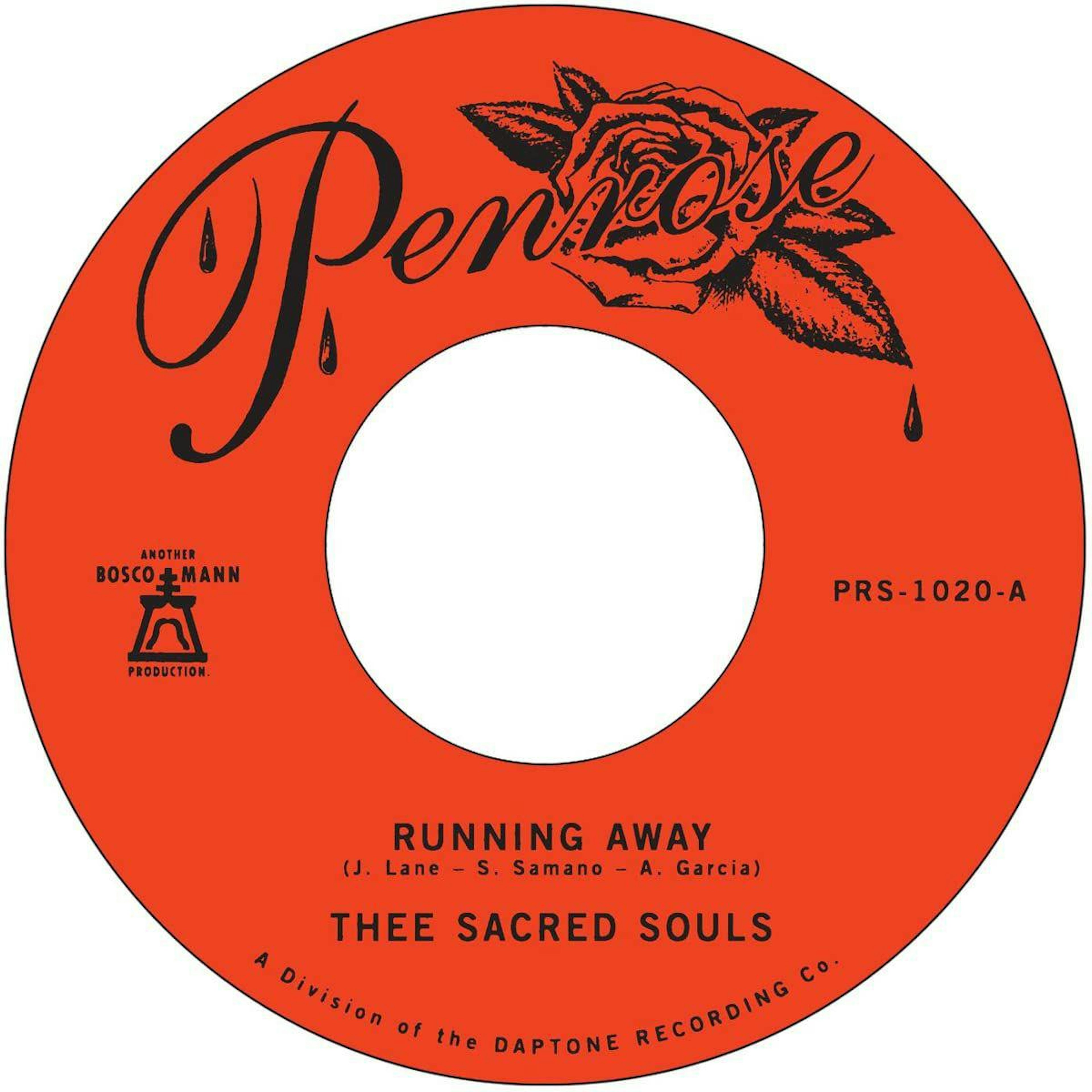 korrekt rolle I tide Thee Sacred Souls Running Away / Love Comes Easy Vinyl Record