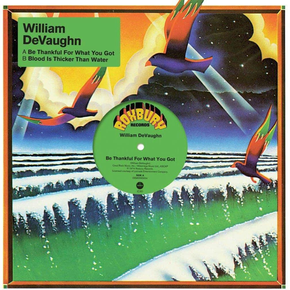 William DeVaughn Be Thankful For What You Got Vinyl Record