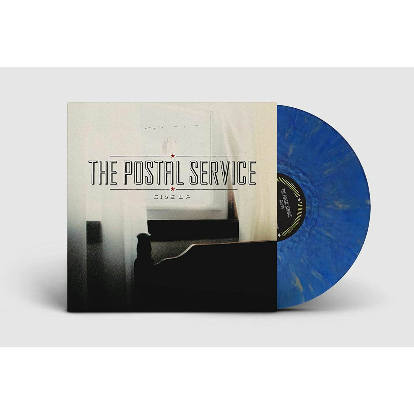 The Postal Service Give Up (Limited Edition, Blue w/ Metallic Silver) Vinyl Record