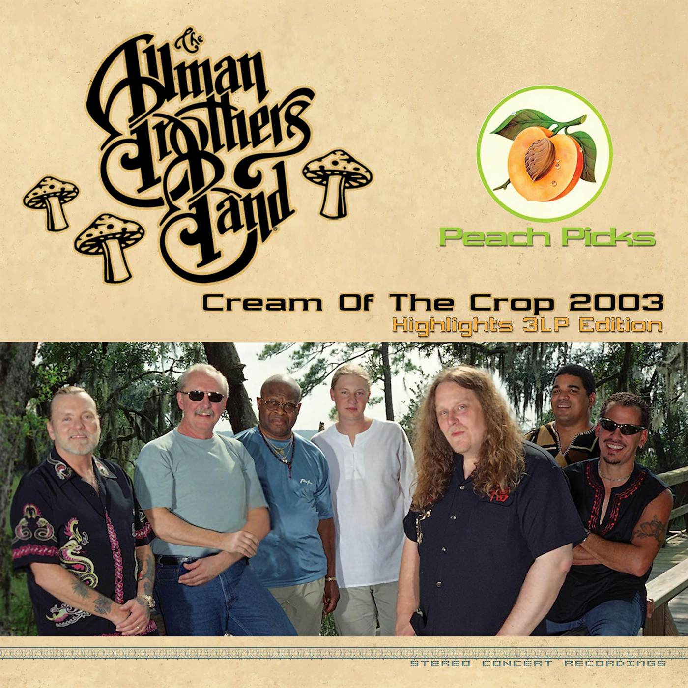 Allman Brothers Band Cream Of The Crop 2003 - Highlights Vinyl Record