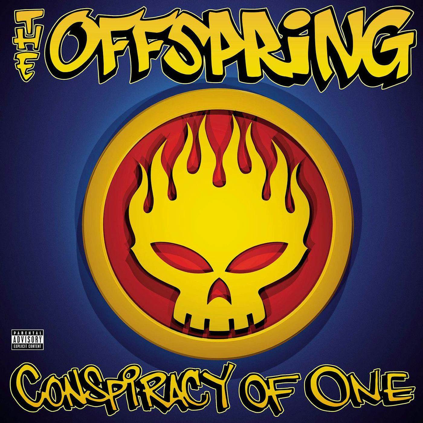 The Offspring Conspiracy Of One (Canary Yellow) Vinyl Record