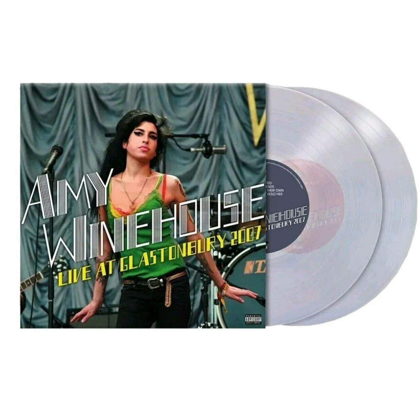 Amy Winehouse Live At Glastonbury 2007 (Clear) Vinyl Record