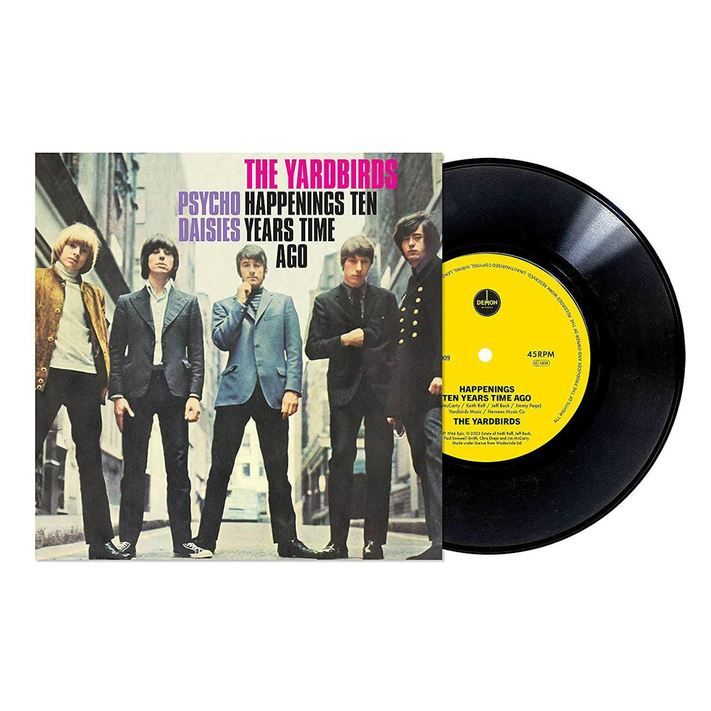 The Yardbirds Happenings Ten Years Time Ago Vinyl Record