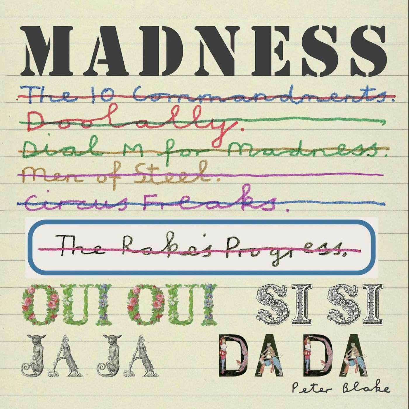 Madness Oui Oui Si Si Ja Ja Da Da Vinyl Record