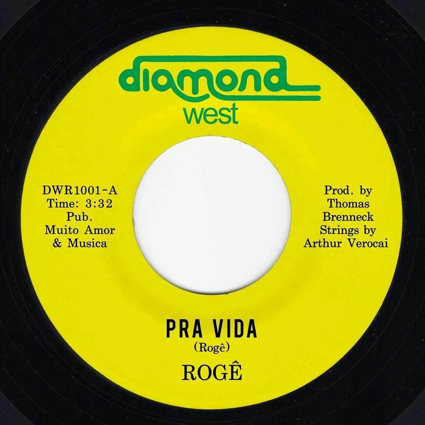 Rogê PRA VIDA K326 / EXISTE UMA VOZ Vinyl Record