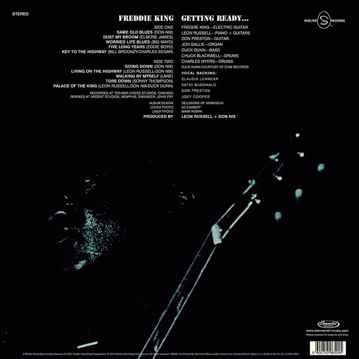 Freddie King Gettin Ready (180g) Vinyl Record