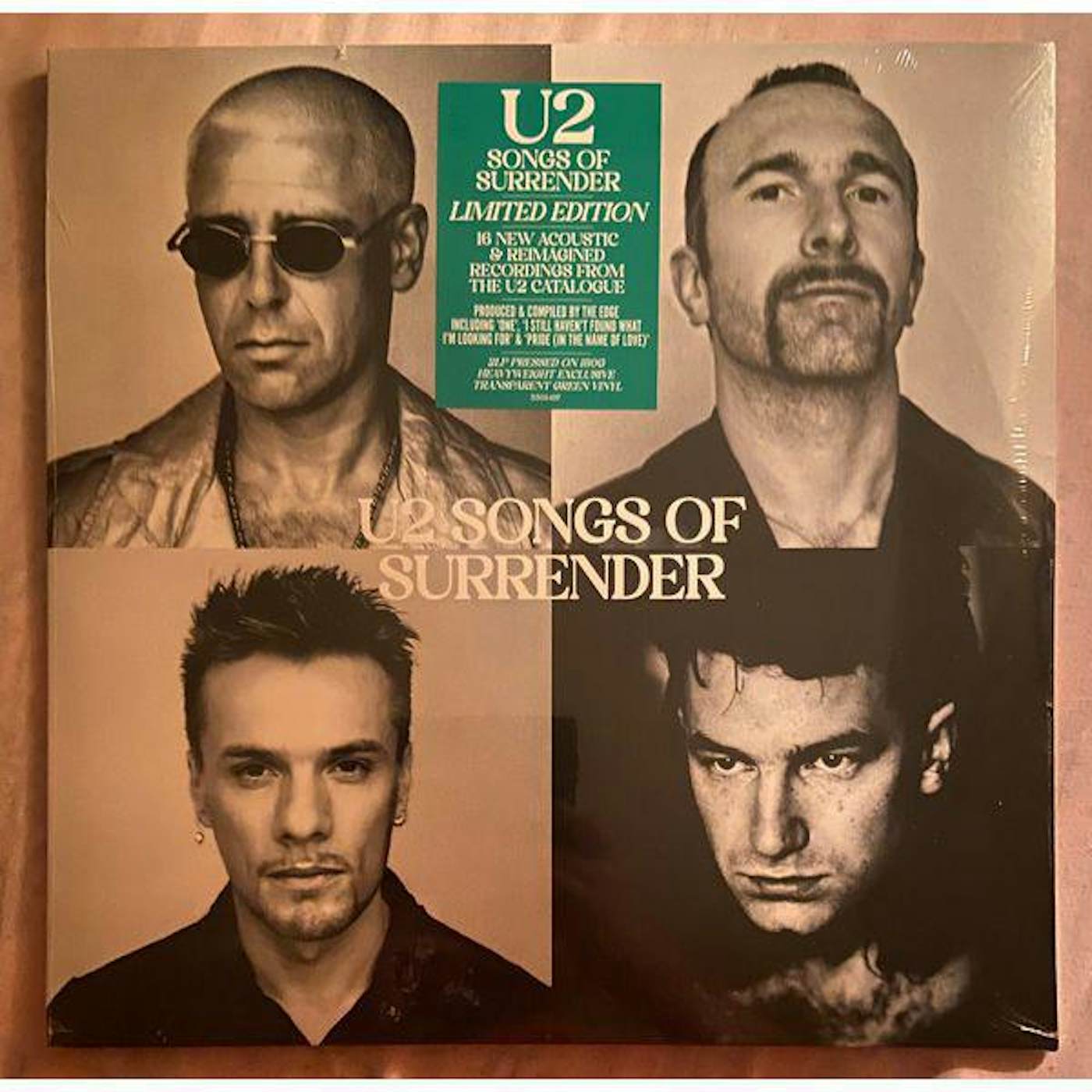 U2 Songs Of Surrender (2LP) Vinyl Record
