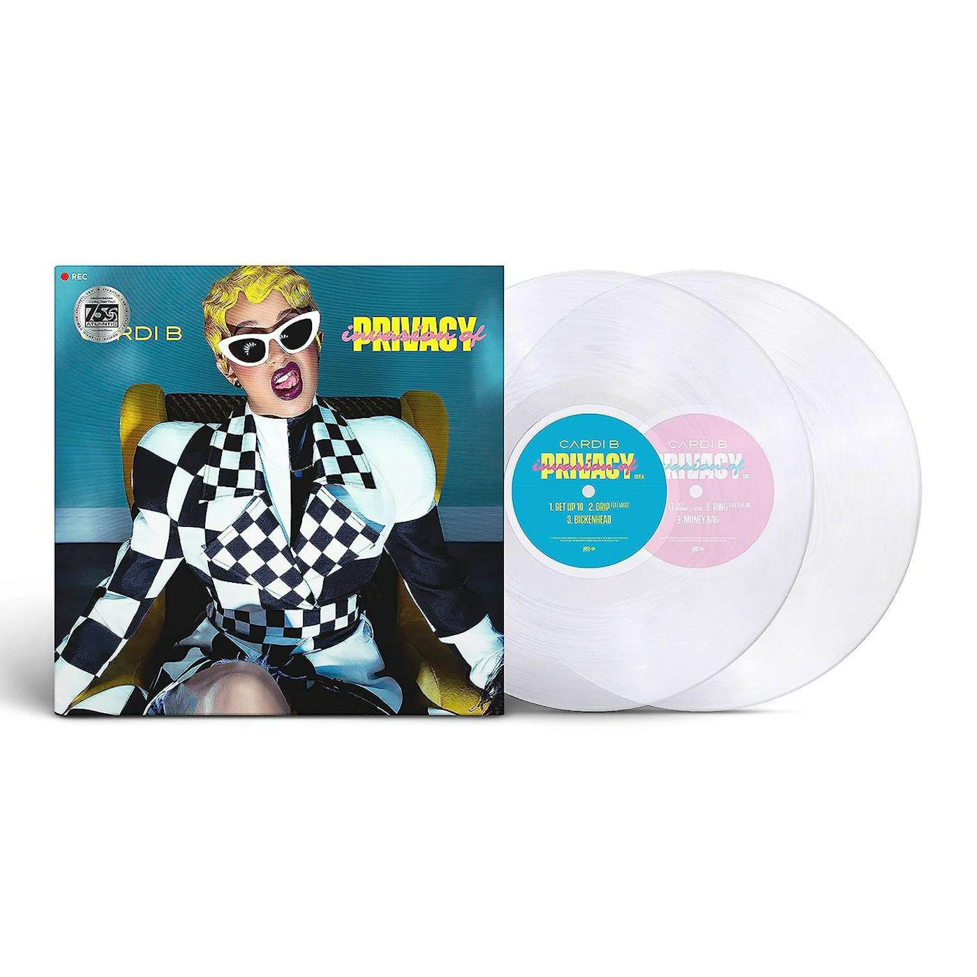 Cardi B Invasion Of Privacy (2lp/Crystal Clear) Vinyl Record