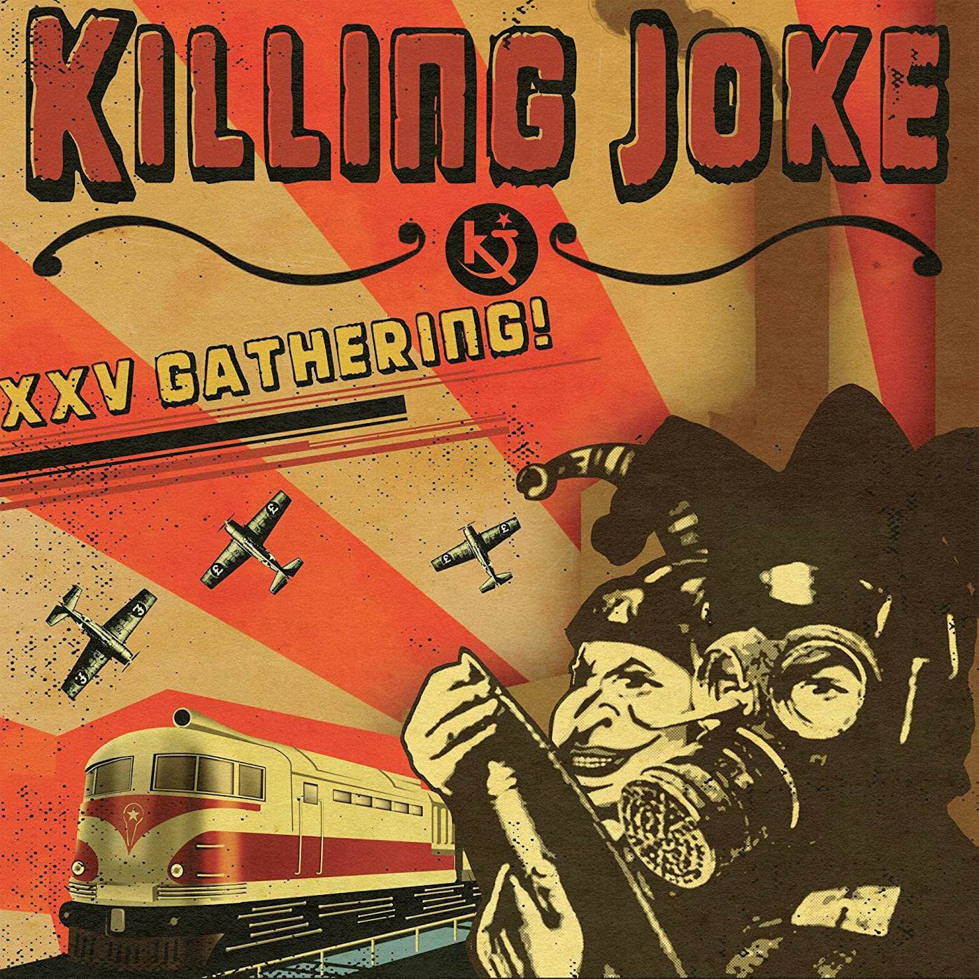Killing Joke XXV Gathering: Let Us Prey (2LP/Orange & Yellow) Vinyl Record
