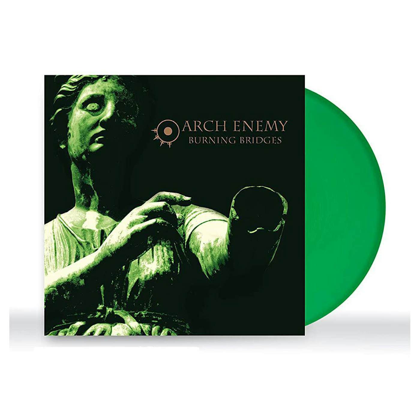 Arch Enemy Burning Bridges (Green) Vinyl Record