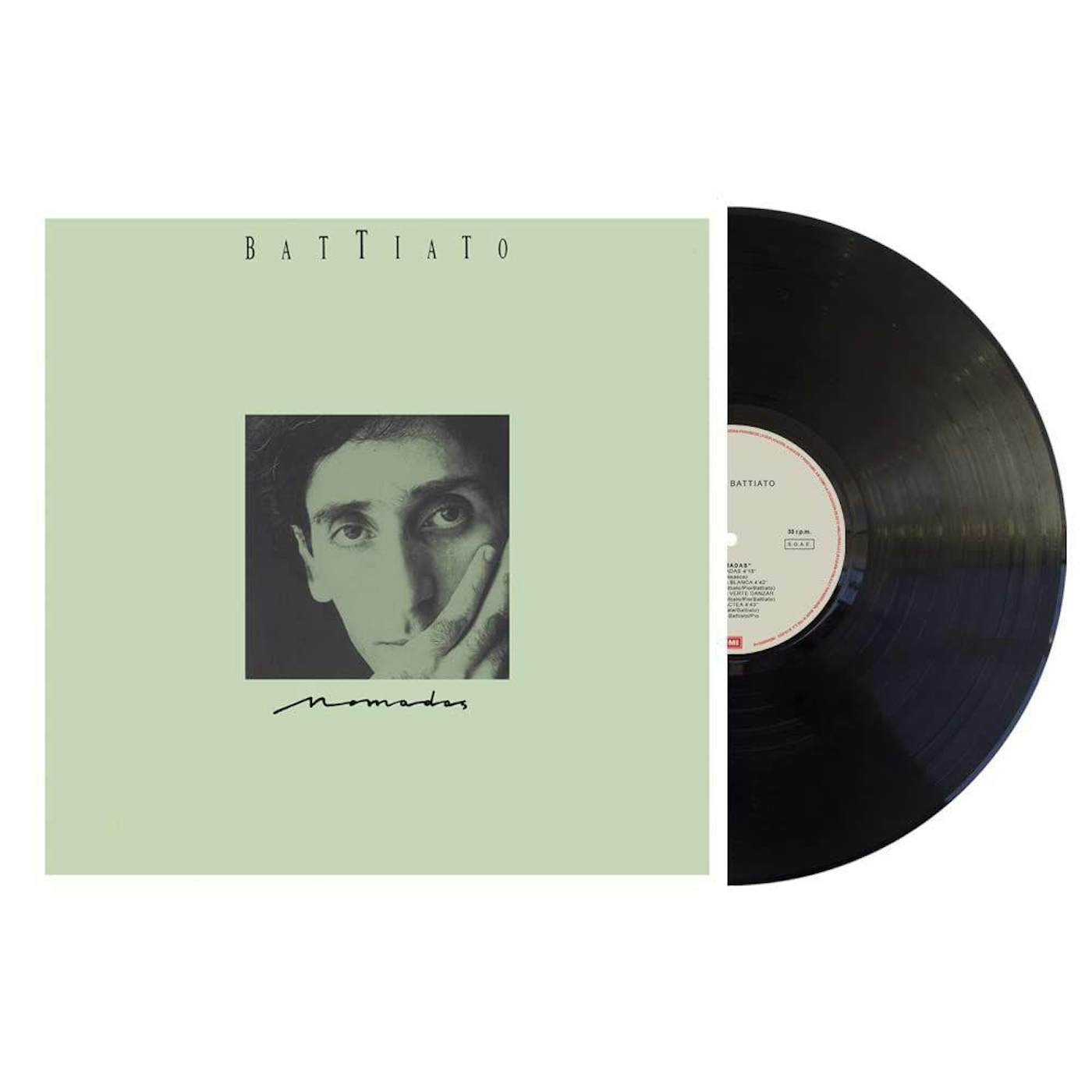 Franco Battiato Nomadas Vinyl Record