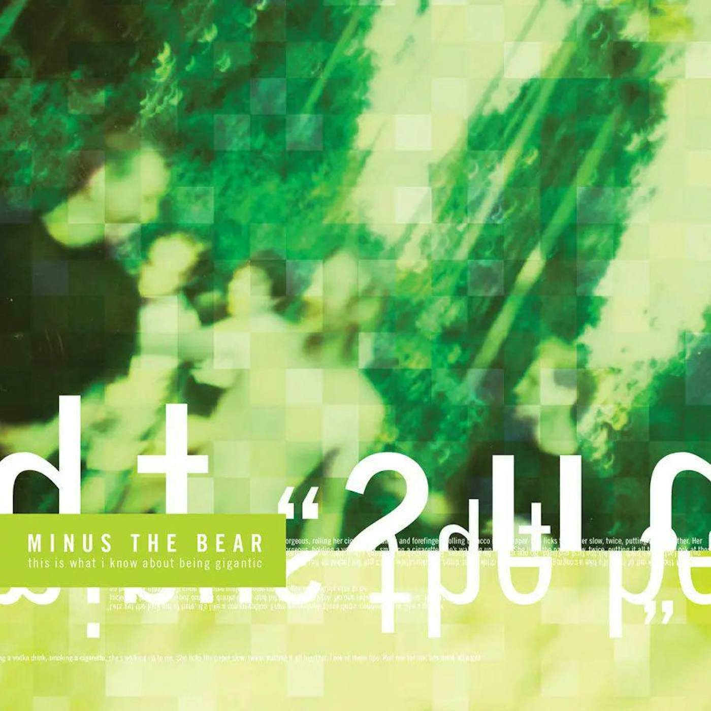 Minus the Bear This Is What I Know About Being Gigantic - Clear Vinyl Record