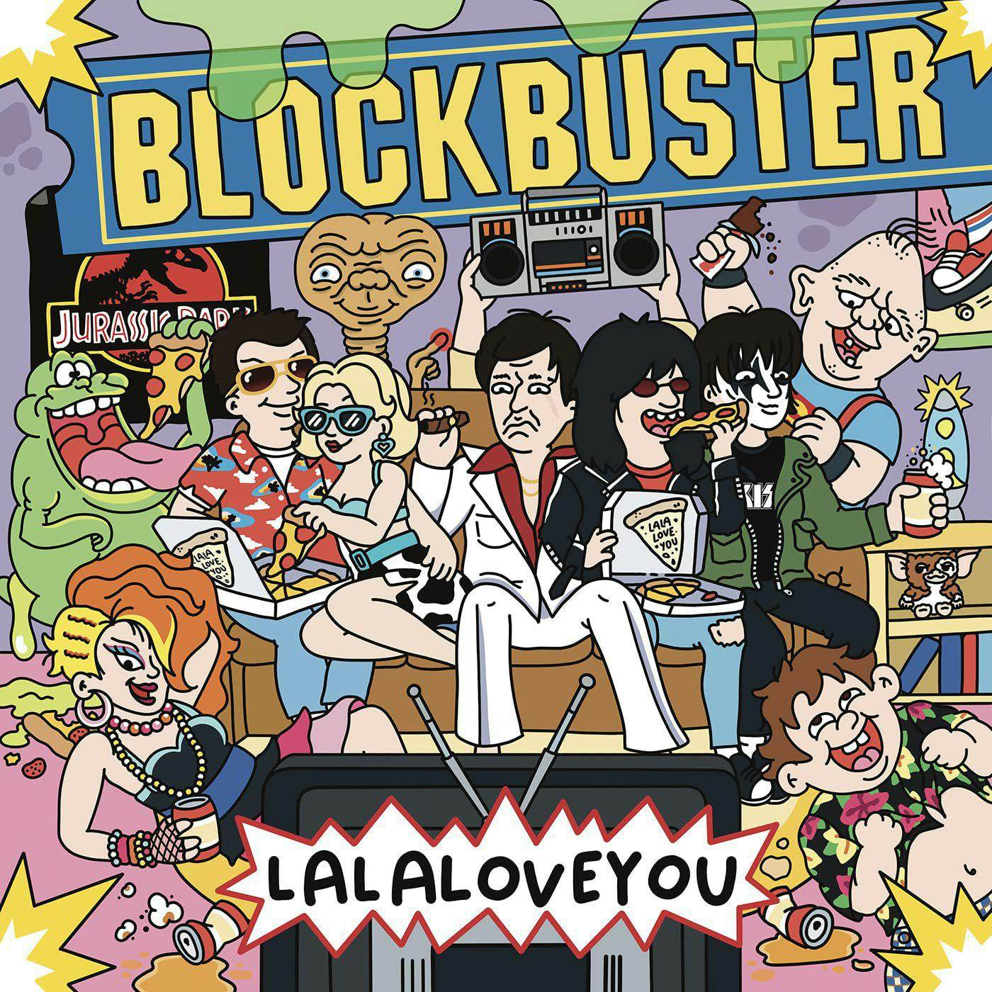 La La Love You Blockbuster  (Mgta) Vinyl Record - Colored Vinyl, Spain Release