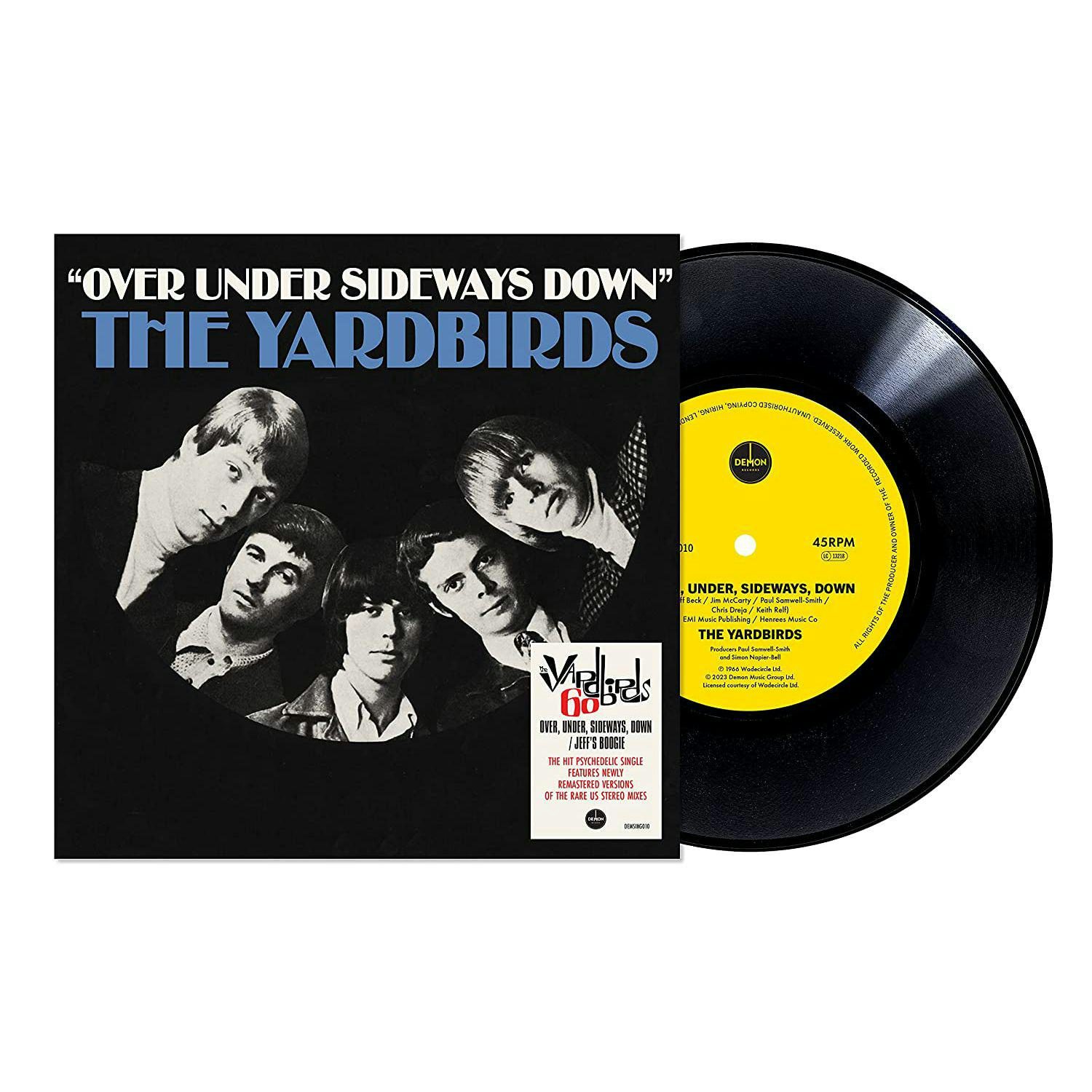 The Yardbirds Over Under Sideways Down / Jeff's Boogie Vinyl Record