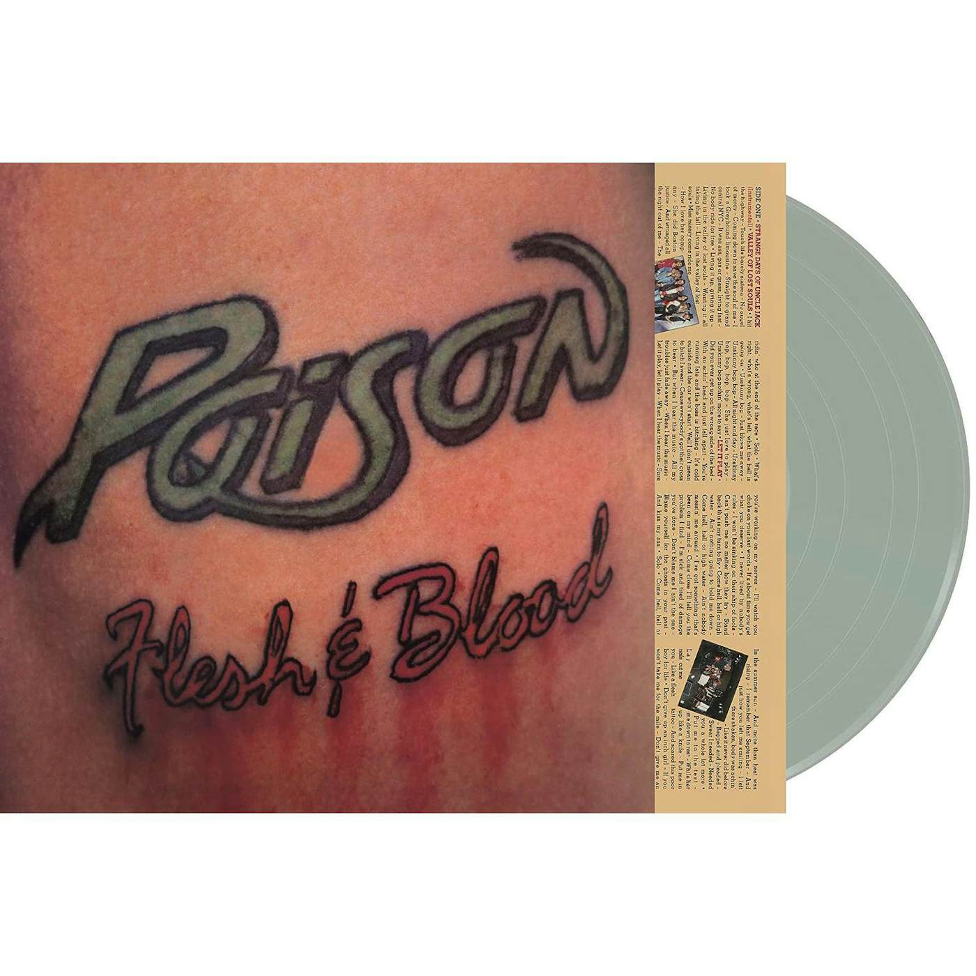 Poison Flesh & Blood Vinyl Record