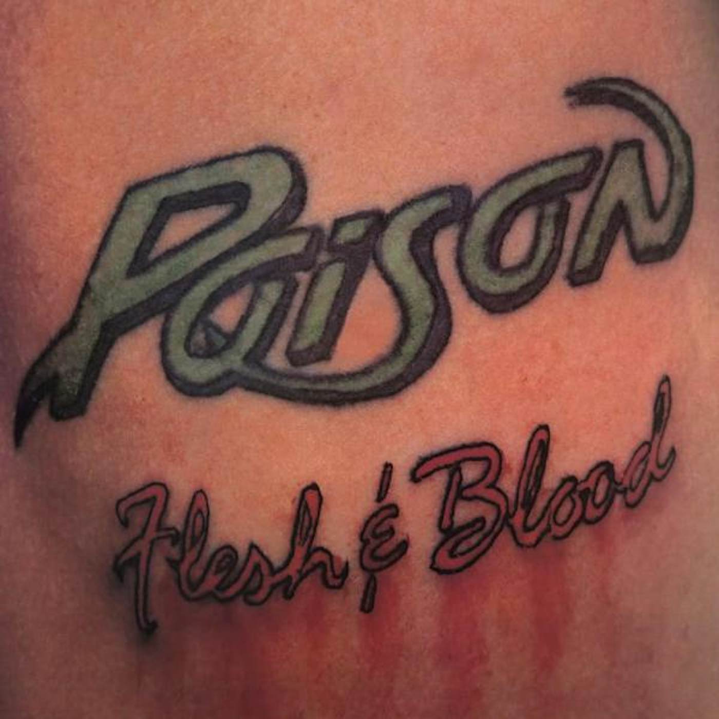 Flesh & Blood Vinyl Record - Poison