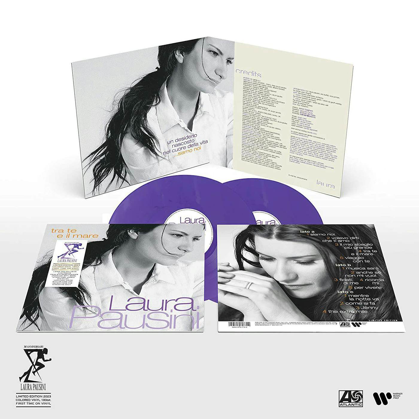 Laura Pausini Tra Te E Il Mare (2LP/Ltd & Numbered 180gm Purple) Vinyl  Record