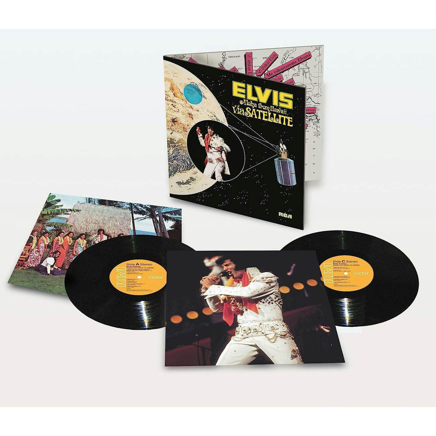 Agent skarpt prioritet Elvis Presley Aloha From Hawaii Via Satellite Vinyl Record