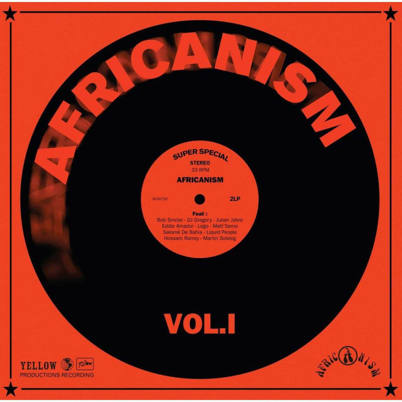 Bob Sinclar Africanism Vol 1 Vinyl Record