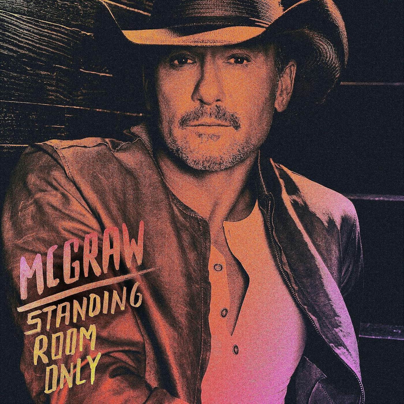 Tim McGraw Standing Room Only (Clear) Vinyl Record