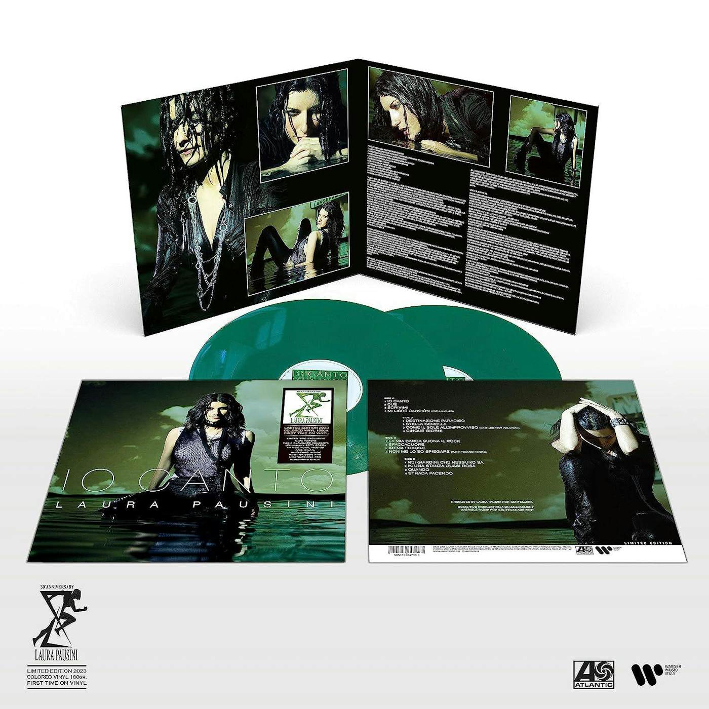 Laura Pausini Io Canto (Ltd Numbered/180gm/Green) Vinyl Record