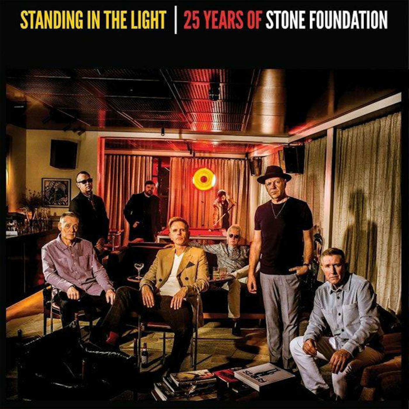 Stone Foundation Standing In The Light: 25 Years Of Stone (2LP/Clear) Vinyl Record