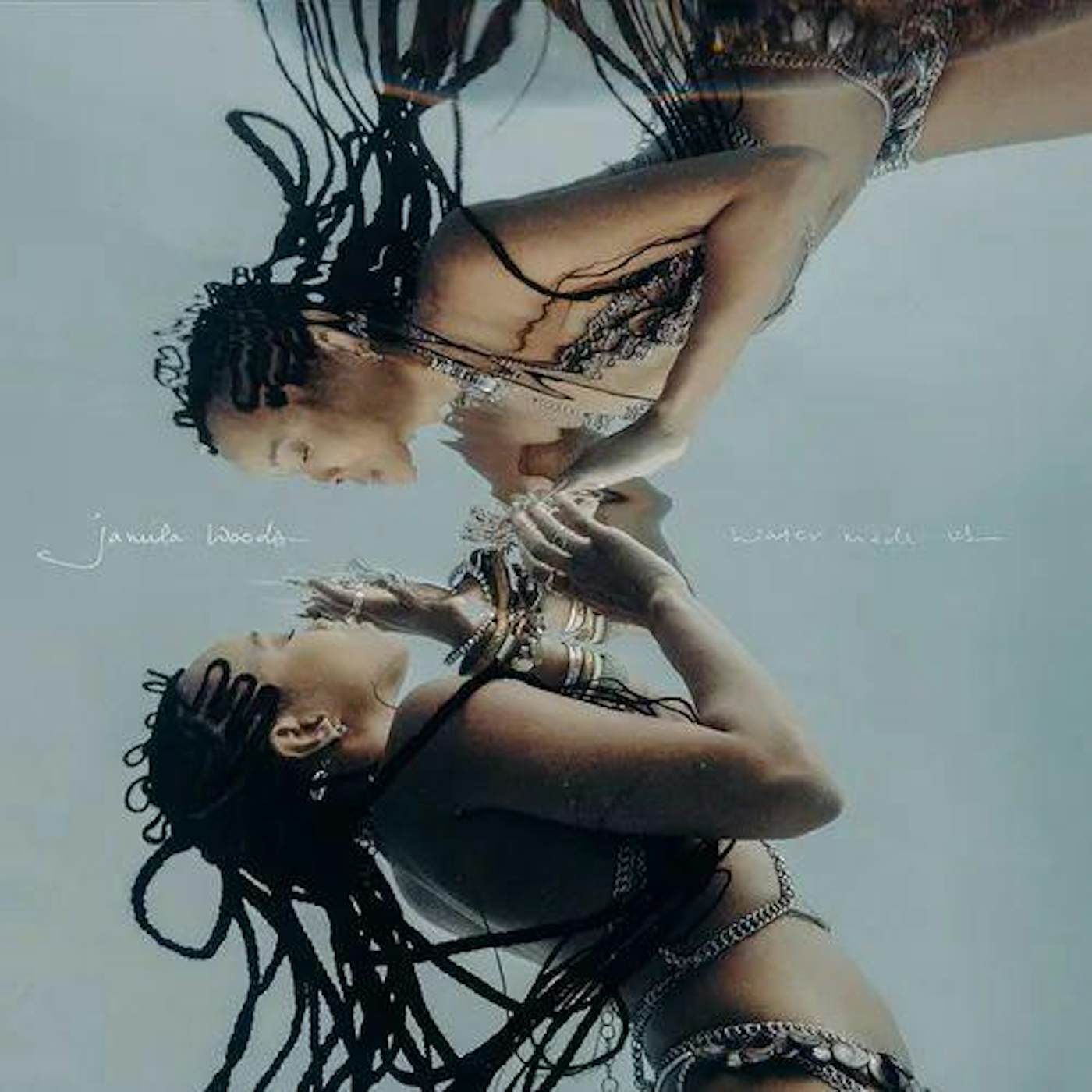 Jamila Woods Water Made Us - Arctic Swirl Vinyl Record