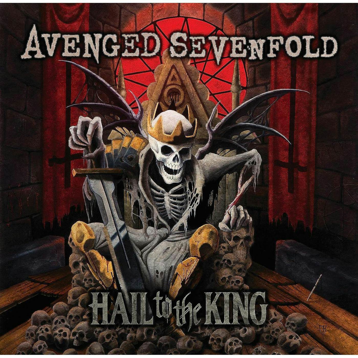 Avenged Sevenfold Hail To The King Vinyl Record