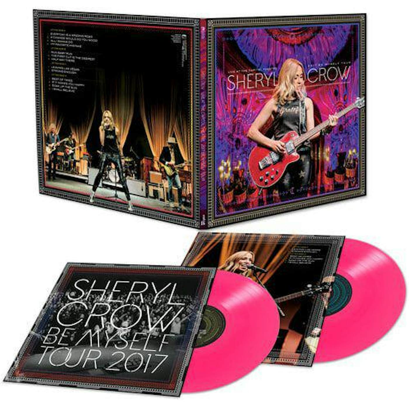 Sheryl Crow Live At The Capitol Theatre - 2017 Be Myself Tour (2LP/Pink) Vinyl Record