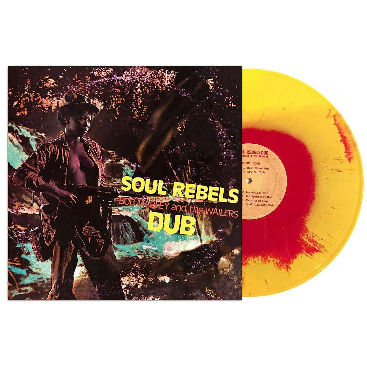 Bob Marley Soul Rebels Dub (Yellow & Red Haze) Vinyl Record