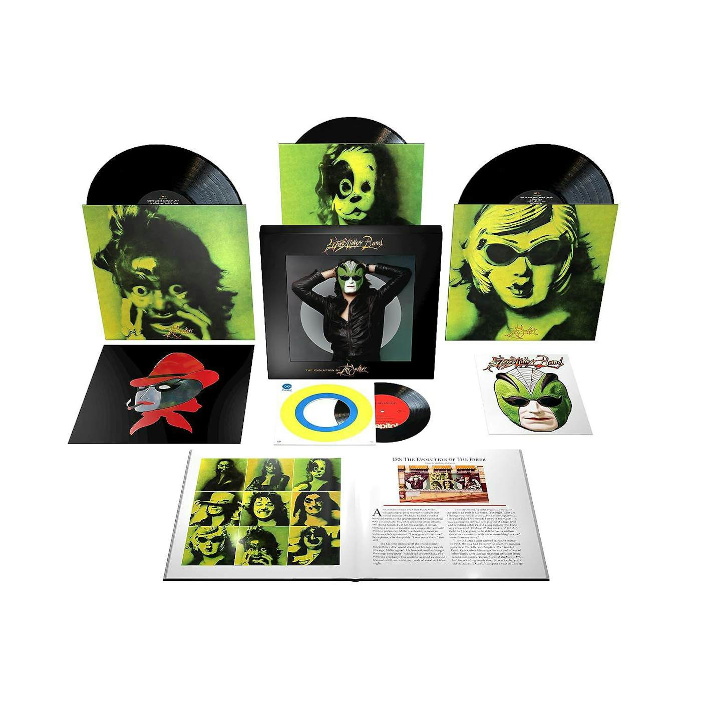 Steve Miller Band Joker The Evolution Of (3LP) Vinyl Record