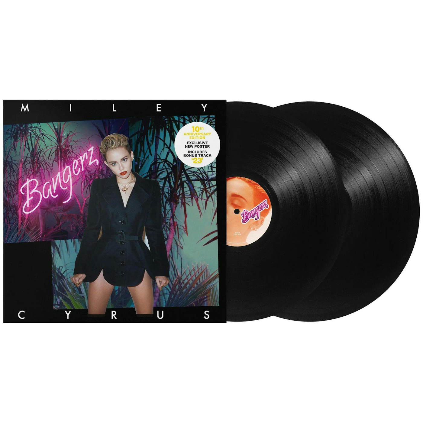 Miley Cyrus Bangerz (10th Anniversary Edition/Deluxe Edition - 2LP) Vinyl Record