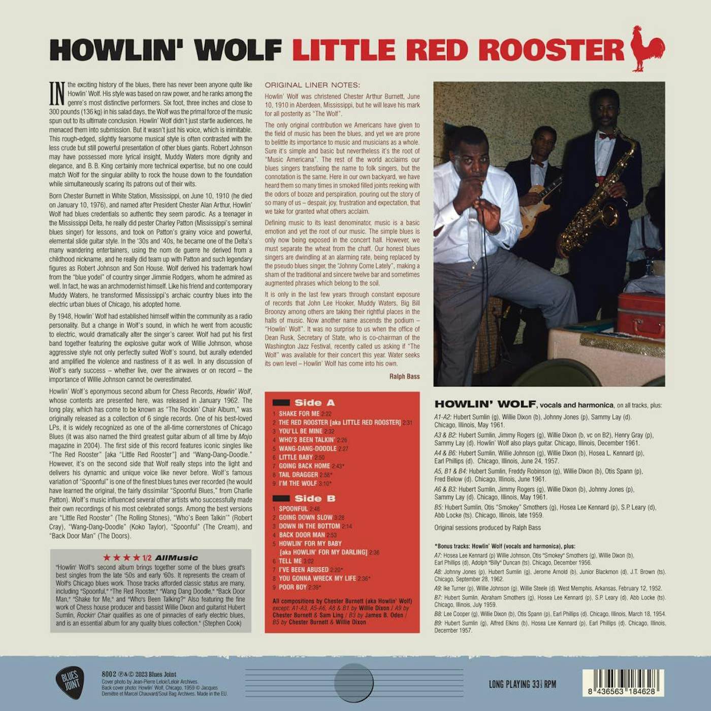 Howlin' Wolf Little Red Rooster Vinyl Record