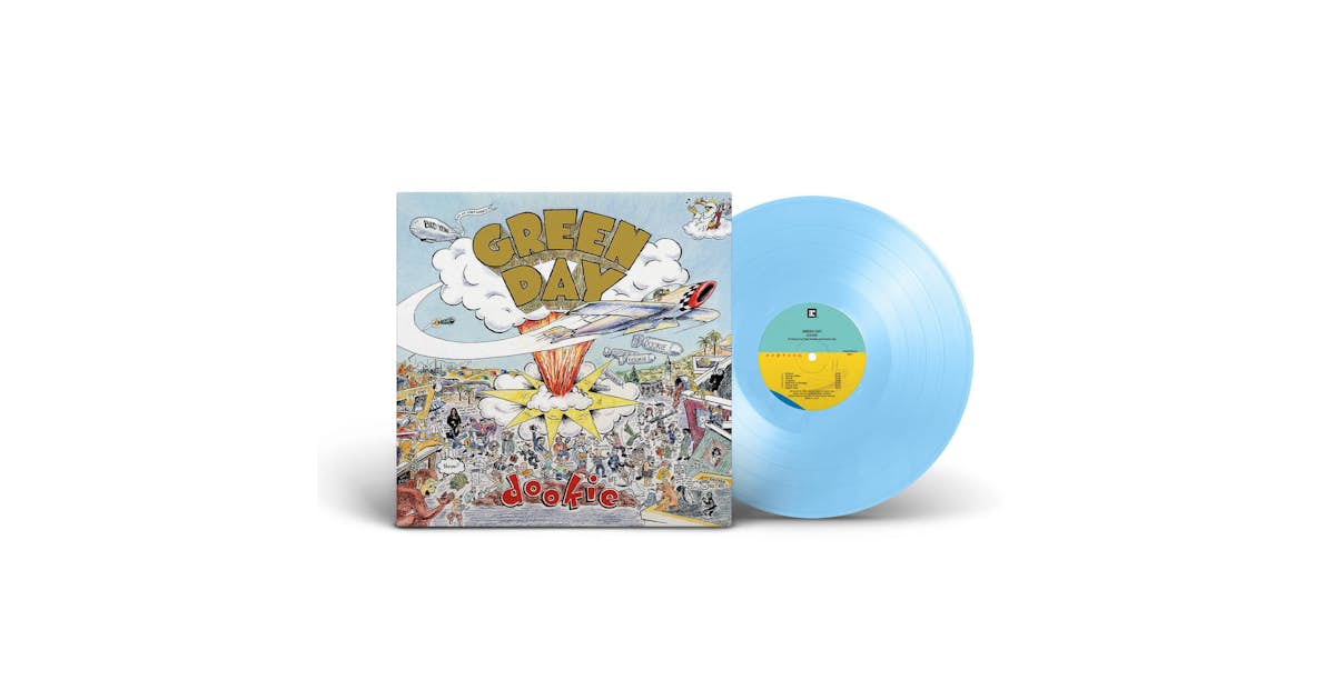 Green Day Dookie (30th Anniversary/Baby Blue) Vinyl Record