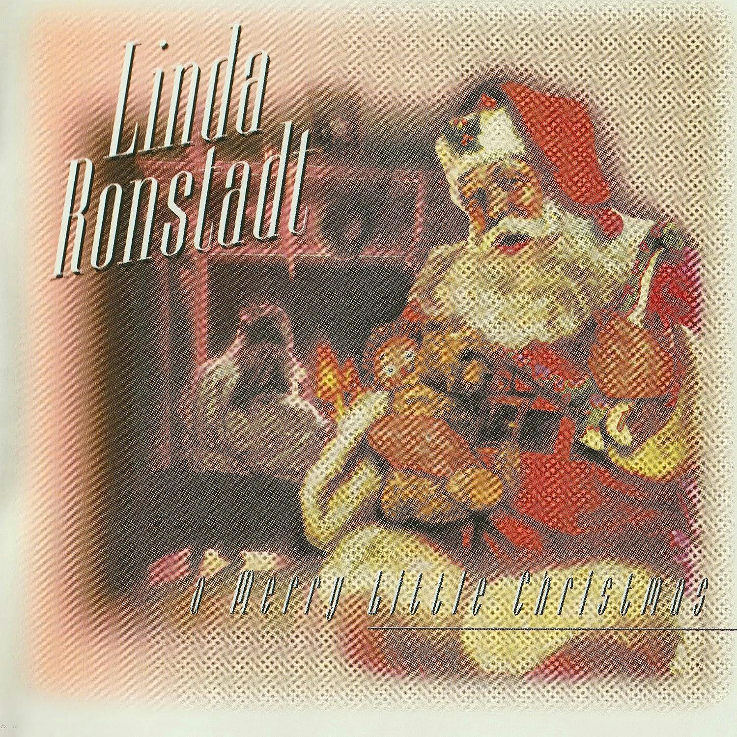 Linda Ronstadt A Merry Little Christmas (Silver) Vinyl Record