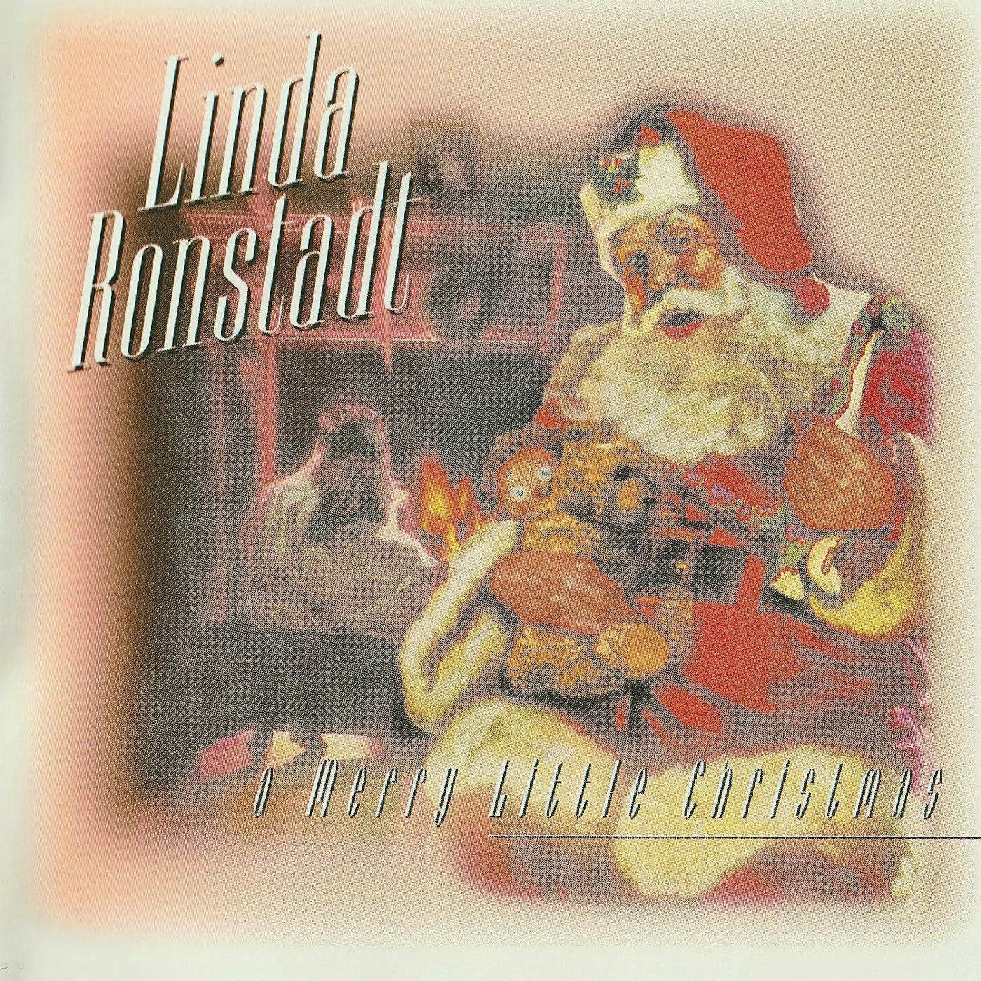 Linda Ronstadt A Merry Little Christmas (Silver) Vinyl Record