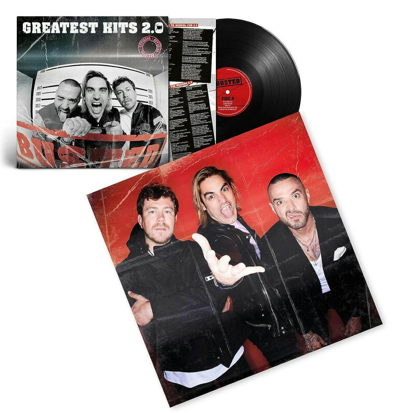 Busted Greatest Hits 2.0 Vinyl Record