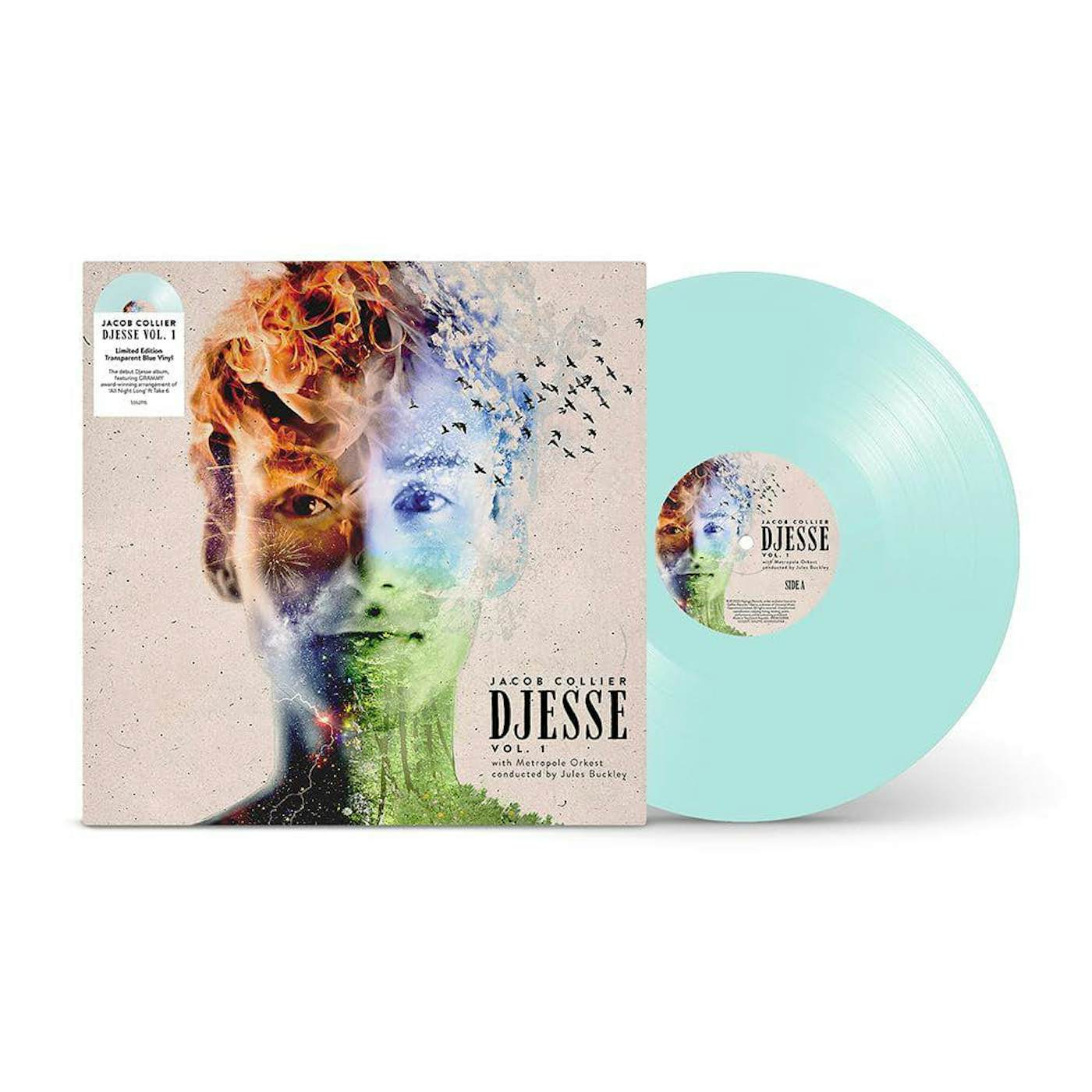 Jacob Collier Djesse Vol 1 (Clear Light Blue) Vinyl Record