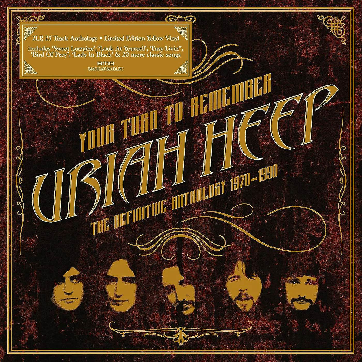 Uriah Heep Definitive Anthology 1970-1990 Vinyl Record