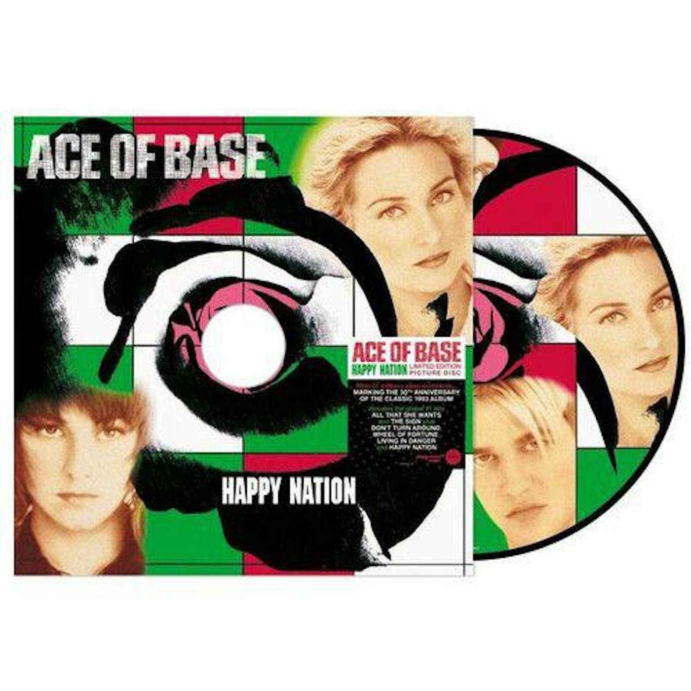 Ace of Base Happy Nation (Picture Disc) Vinyl Record