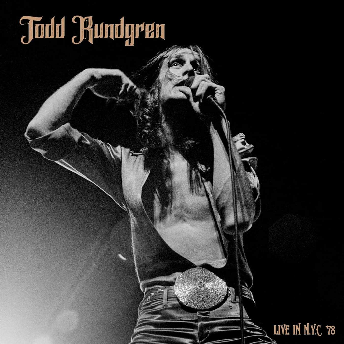 Todd Rundgren Live in NYC '78 (Gold) Vinyl Record