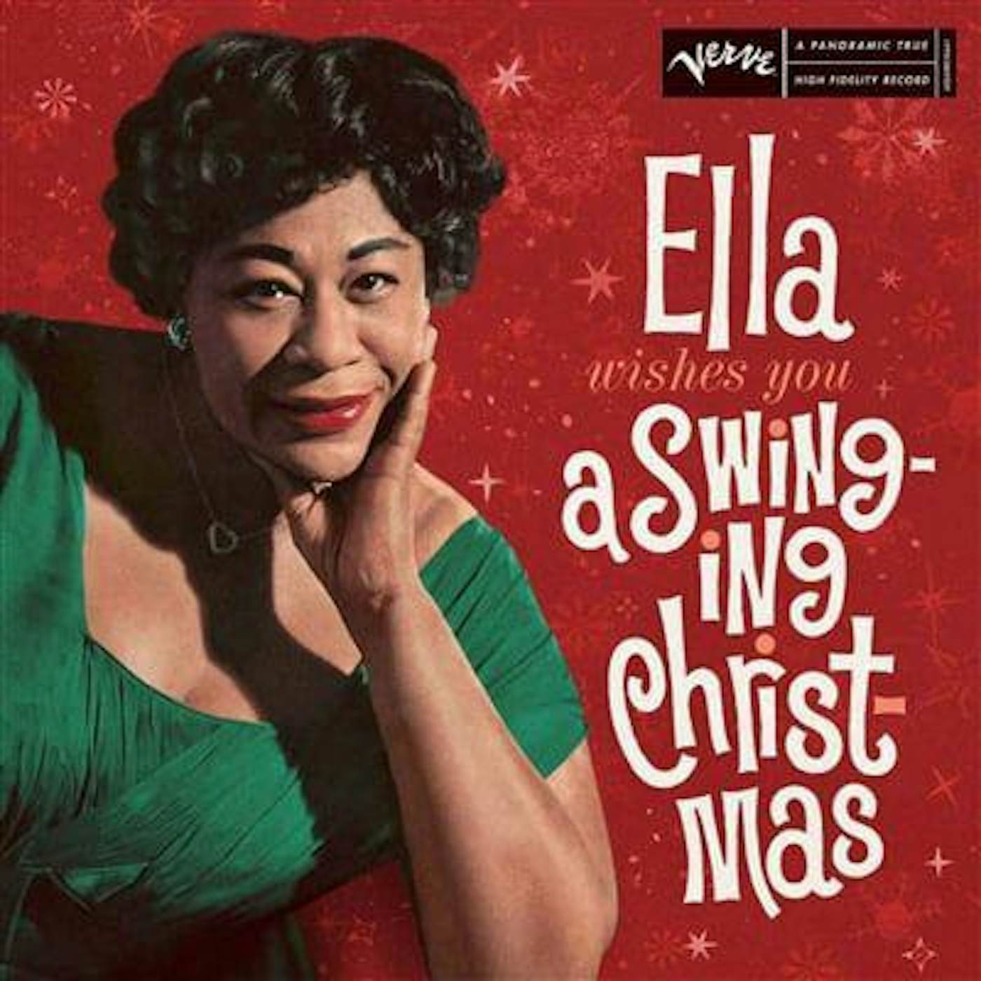 Ella Fitzgerald Ella Wishes You A Swinging Christmas (Ruby Red) Vinyl Record