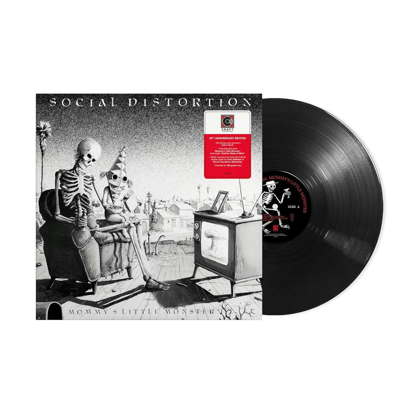 Social Distortion Mommy's Little Monster Vinyl Record