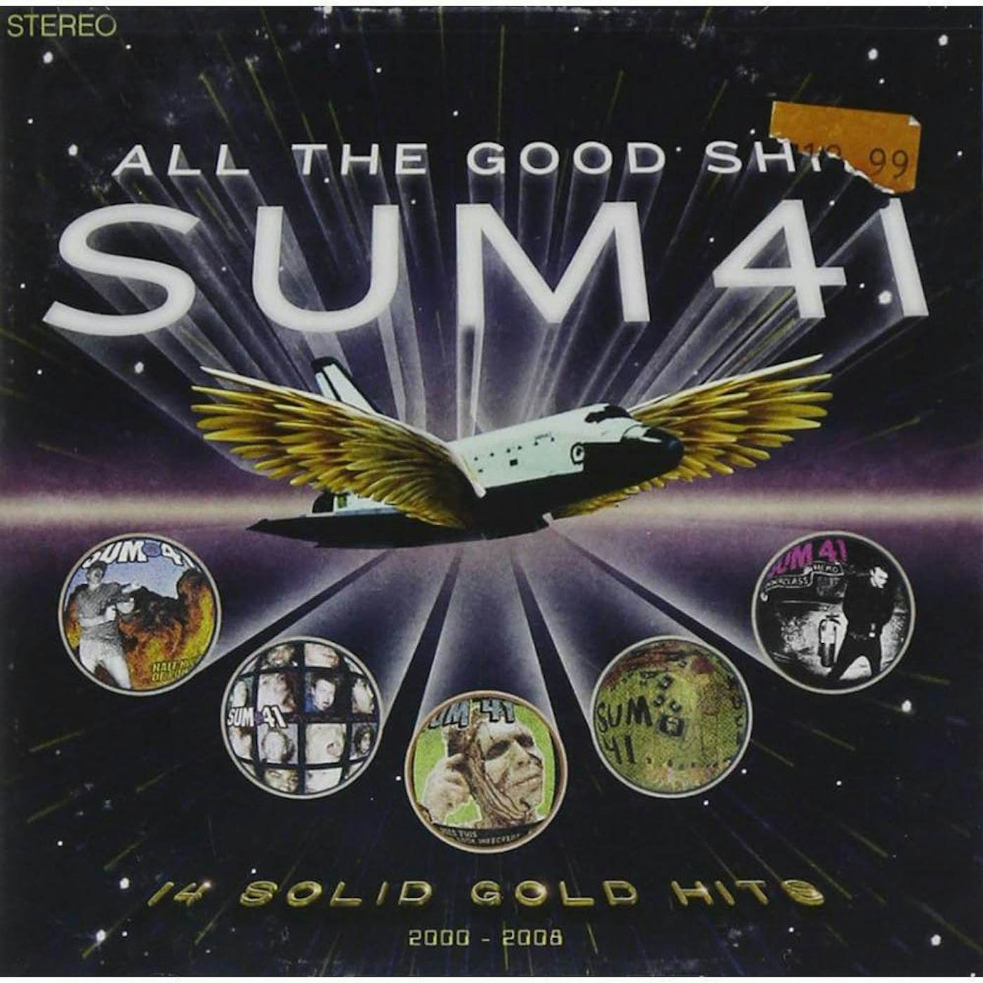 Sum 41 All The Good Sh**: 14 Solid Gold Hits 2001-2008 Vinyl Record