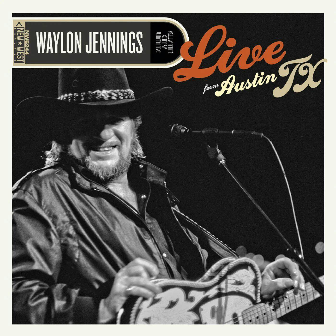 Waylon Jennings Live From Austin, Tx '89 (2LP/Bubblegum Pink) Vinyl Record